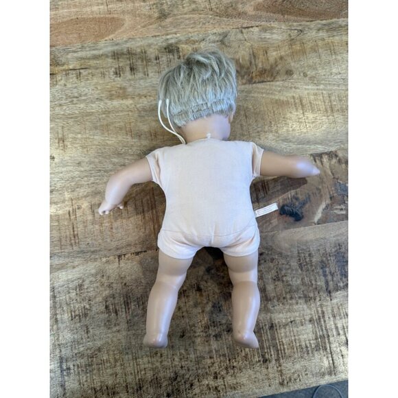 Pleasant Co Boy Bitty Baby Twin American Girl Doll Blue Eyes Blonde Hair CUT - Picture 4 of 10